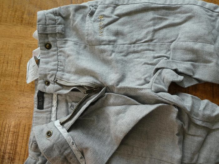 Pantalon souple gris IKKS - photo numéro 3