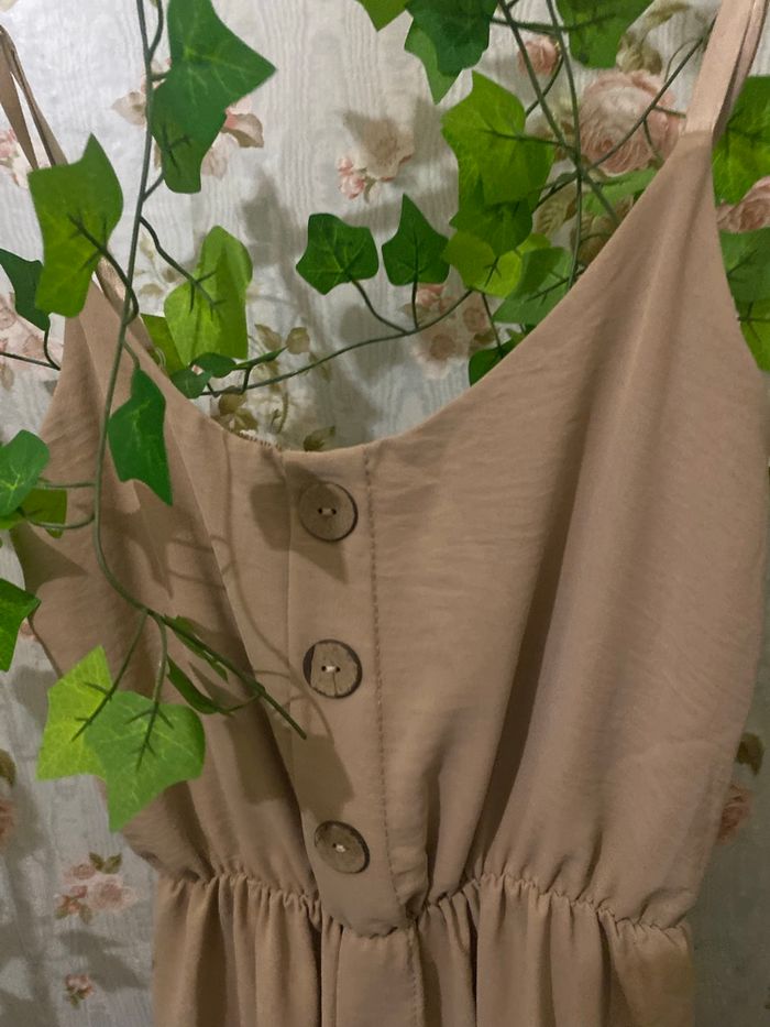 Robe longue beige - photo numéro 3