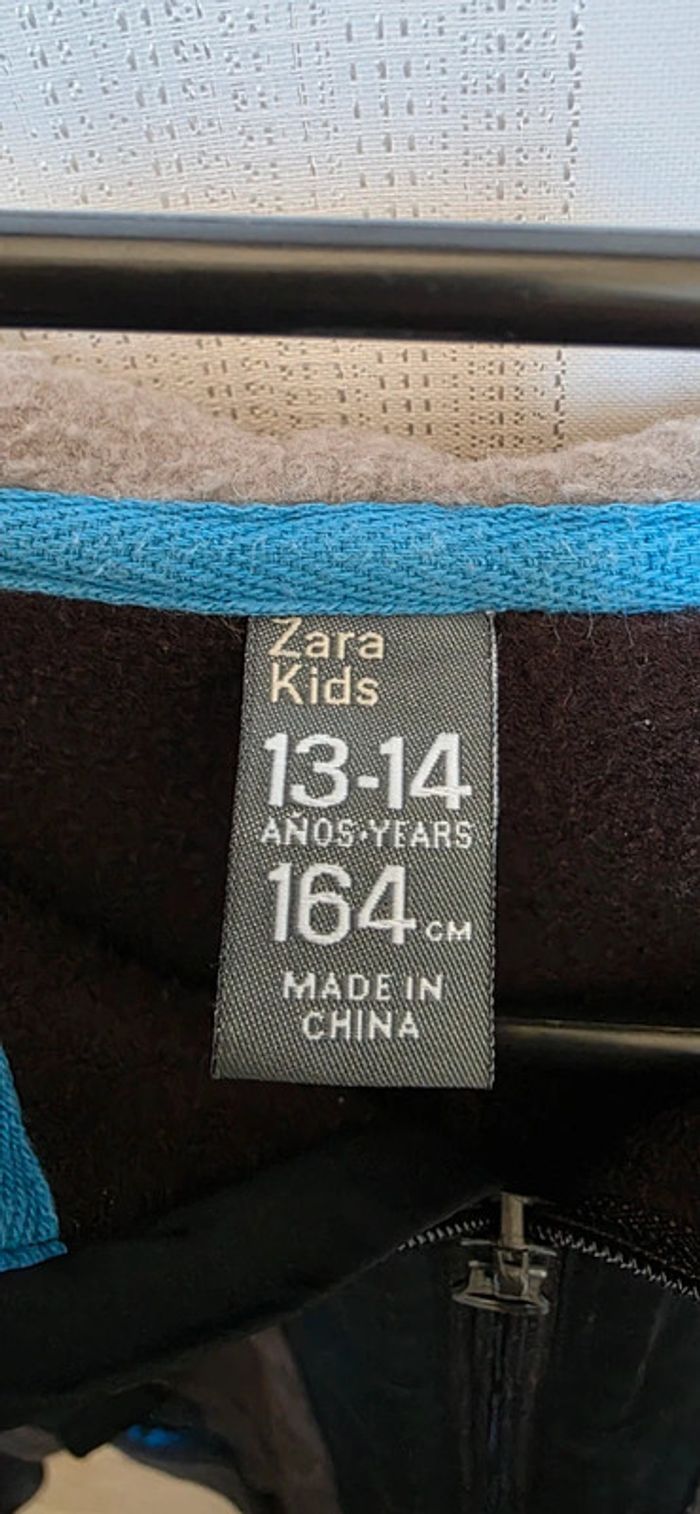 Gilet zippé 13-14ans 164cm - photo numéro 3