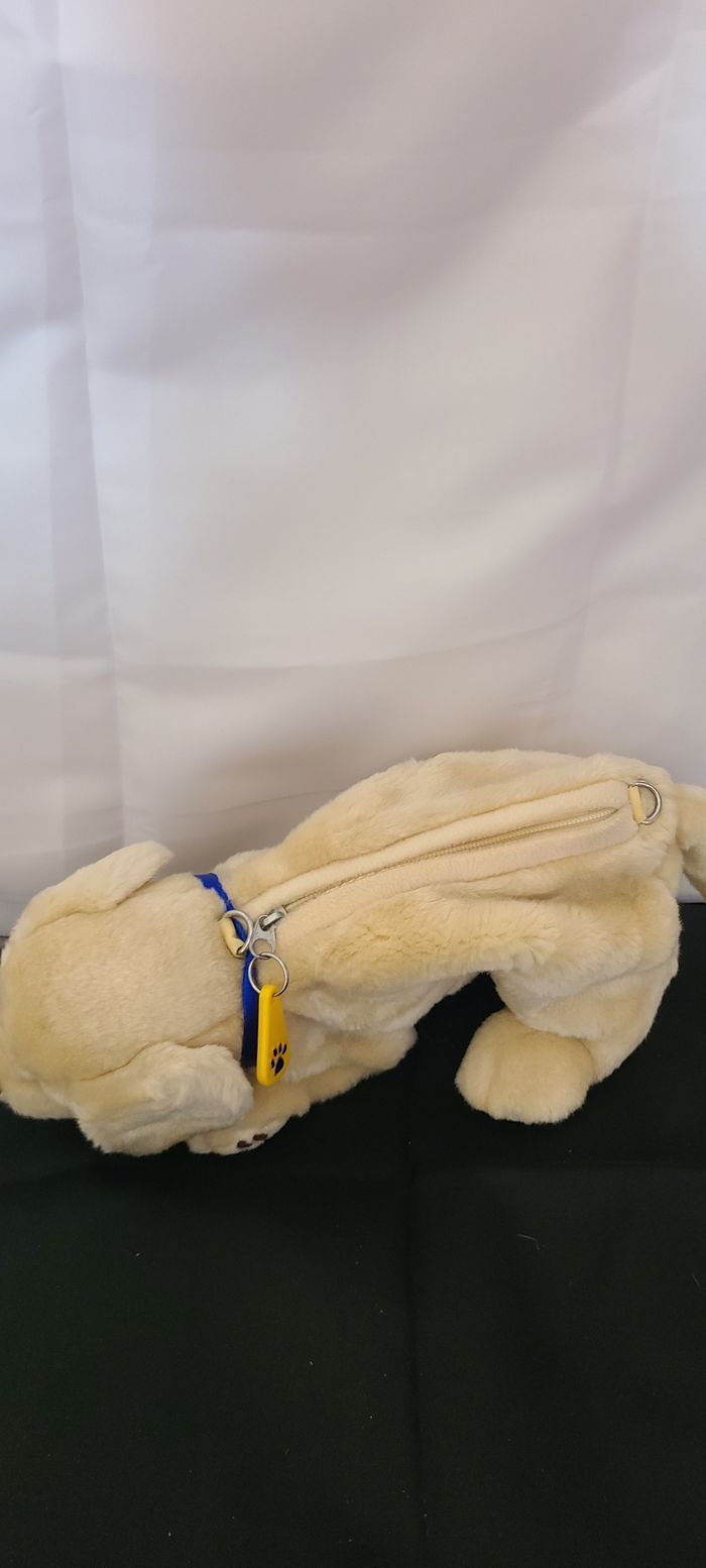 Trousse à crayons/sac à main en peluche Andrex Puppy Labrador golden - photo numéro 5