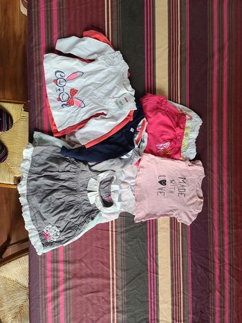 Lot de 13 pièces bébé fille T 6M