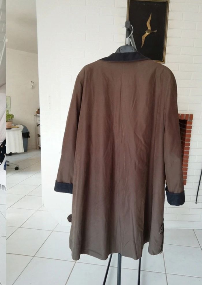 Manteau vintage marron - photo numéro 3