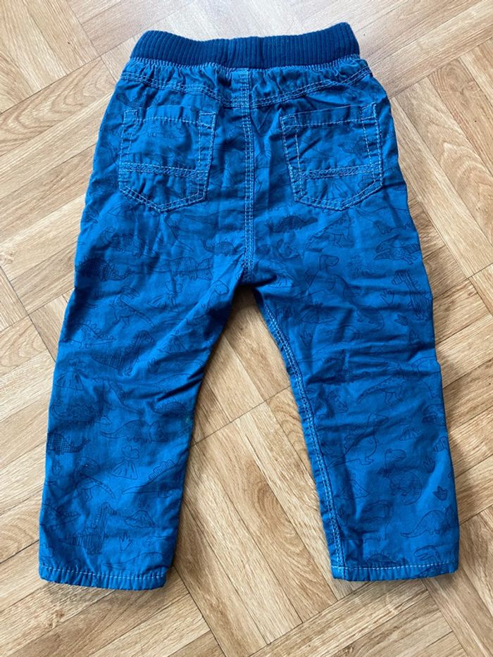 Pantalon avec motifs bleu taille 9 mois In Extenso - photo numéro 3
