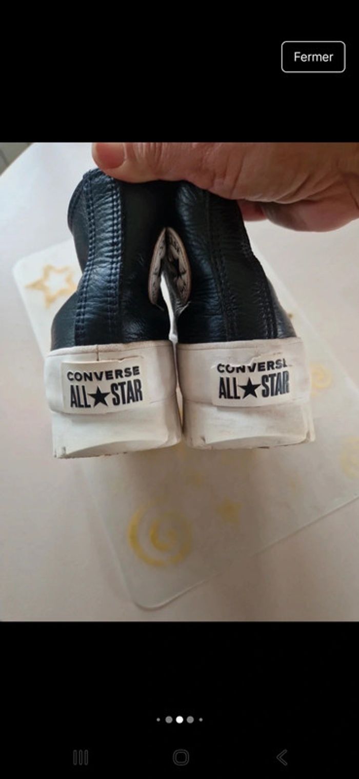 Converse hautes 🖤 - photo numéro 15