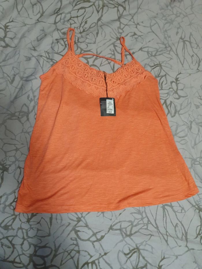 Débardeur Primark (neuf, corail), M / 38 / 10