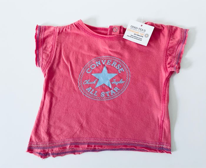 Lot de 2 tee-shirt Converse - photo numéro 3