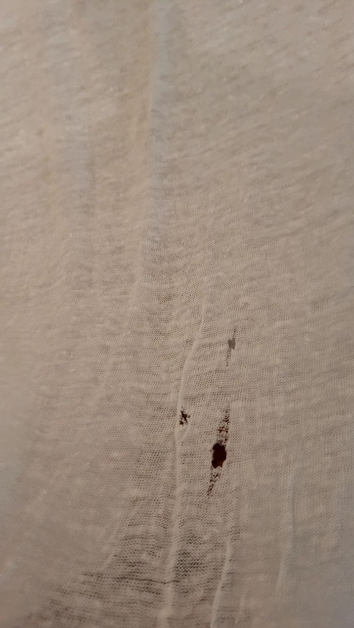 Robe longue blanche en lin - photo numéro 3