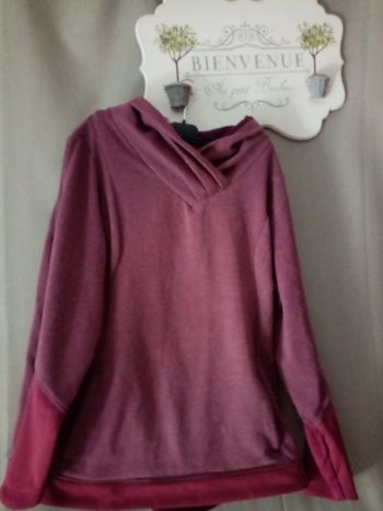 Sweat col style camionneur