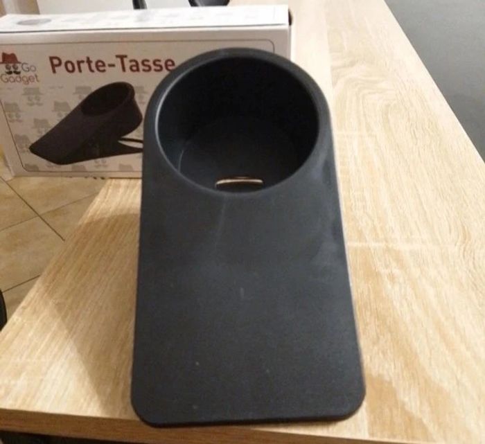 porte-tasse clipsable pour bureau - photo numéro 4