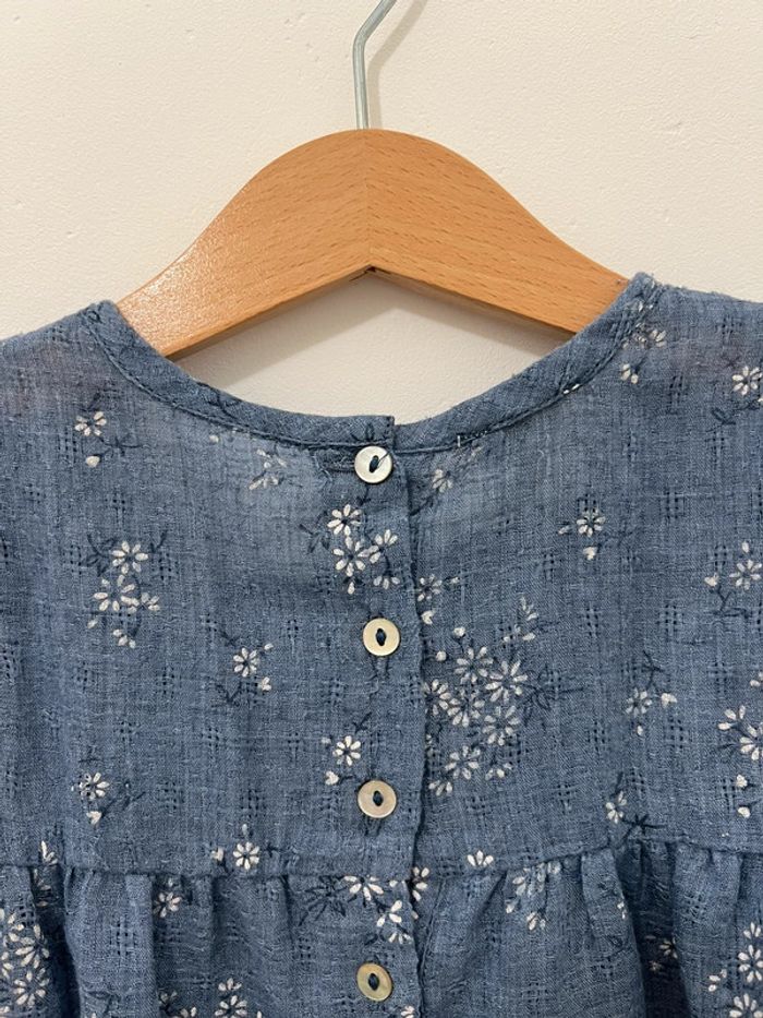 Robe bleu Bobine 2 ans - photo numéro 4