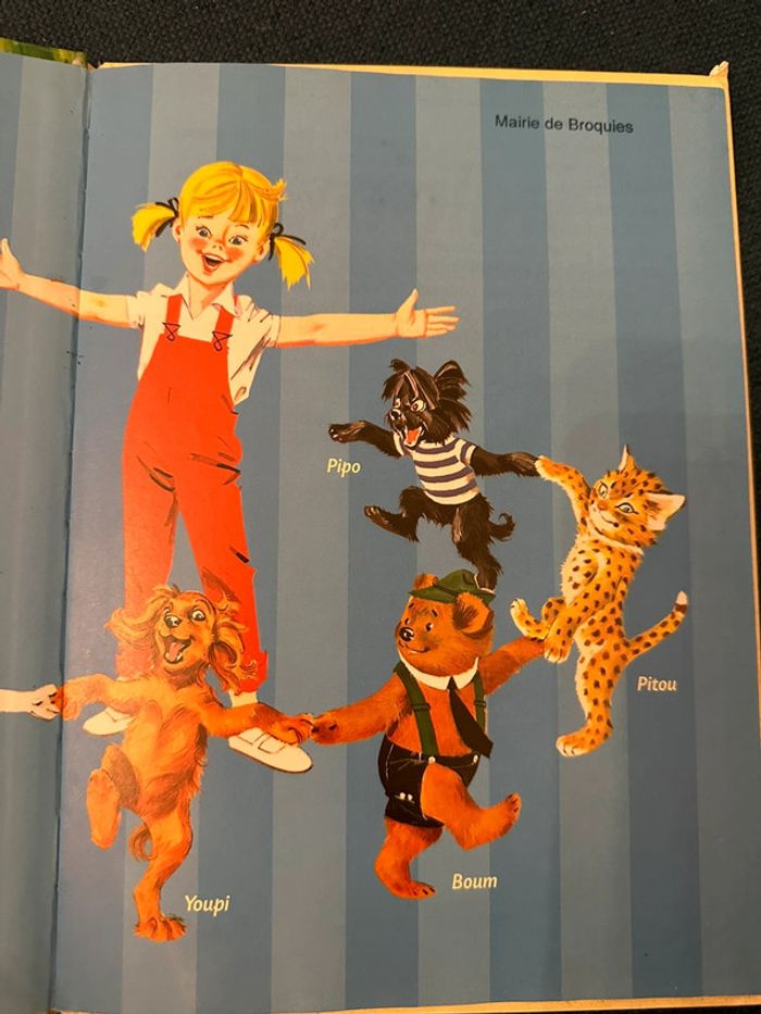 Livre vintage Caroline et le jardin potager ensorcelé Pierre Probst Hachette album - photo numéro 5