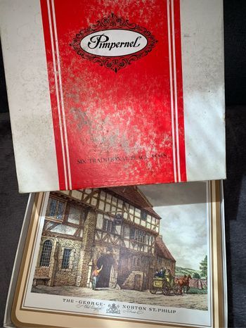 Sets de table vintage  anglais