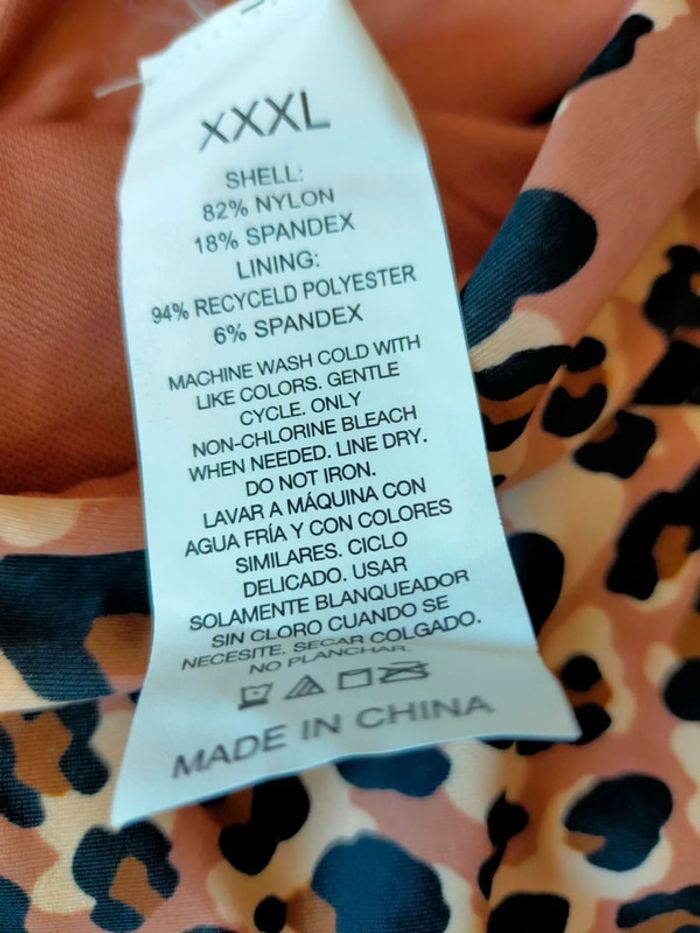 Bas de maillot de bain imprimé léopard – Taille XXXL – 2 exemplaires disponibles - photo numéro 5
