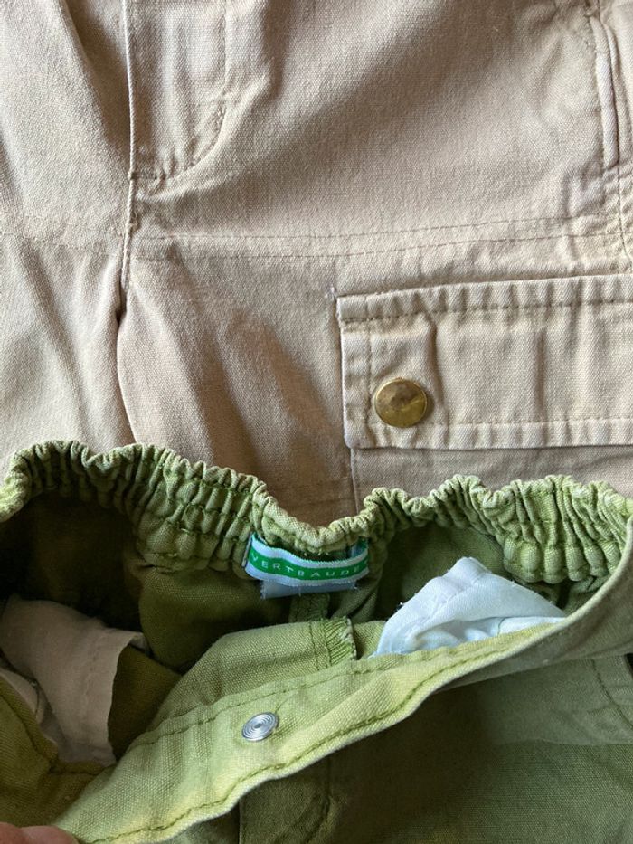 Lot 2 shorts 2 ans 24 mois Verbaudet - photo numéro 2