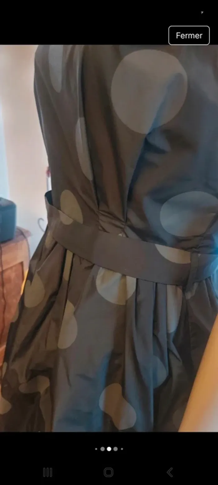 Robe Naf Naf noire avec jupon fr42 parfait état - photo numéro 10