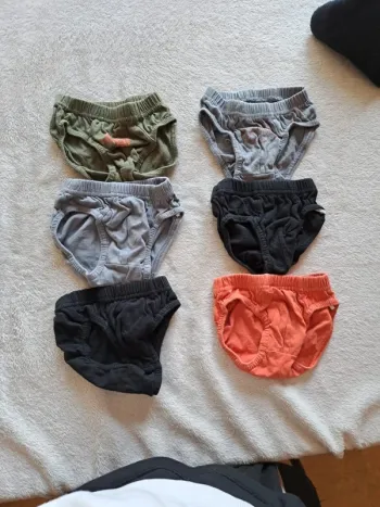 Lots de 6 slip enfant 2-3ans
