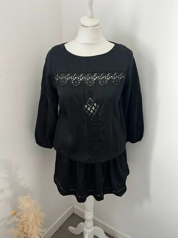 Robe en soie cintrée Sandro S