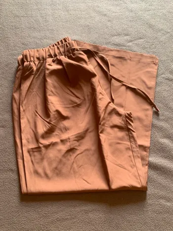 Pantalon fluide marron