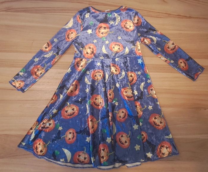 Robe sorcière halloween en velours 🎃 - photo numéro 2