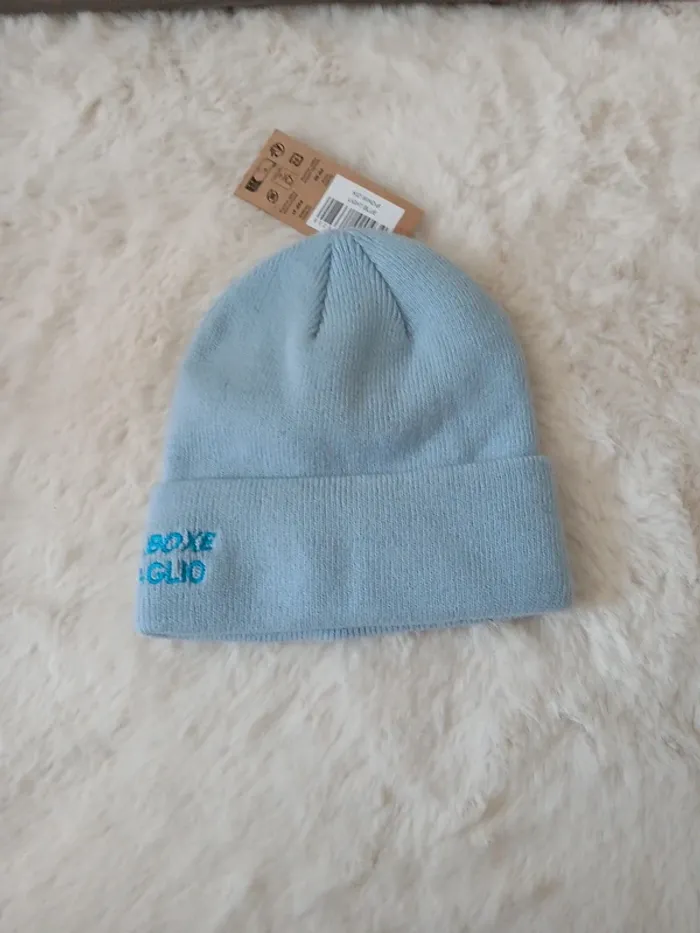bonnet bleu 4/6ans - photo numéro 2