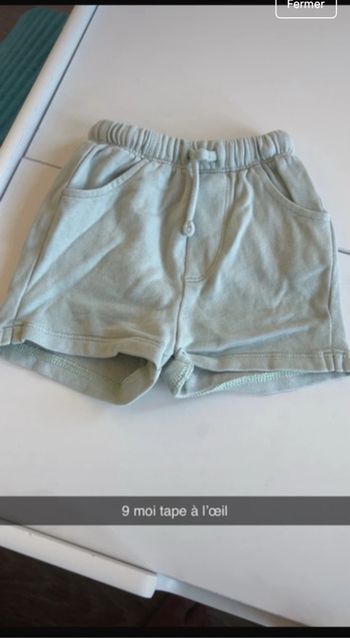 Short garçon