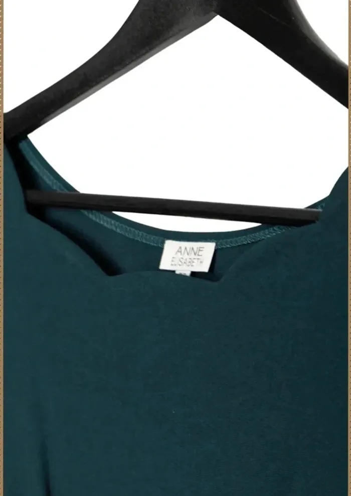 Robe bleu canard Anne Élisabeth – Taille 36 - photo numéro 5