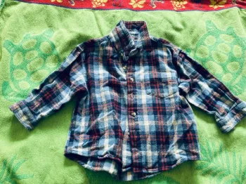 Chemise chaude bûcheron 18 mois