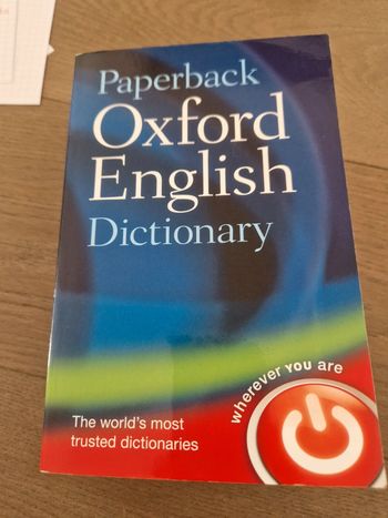 Oxford english dictionary