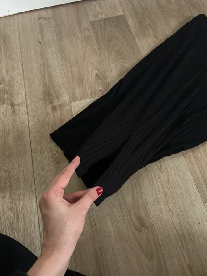 Pimkie, jupe noire taille haute femme, taille M/38 - photo numéro 4