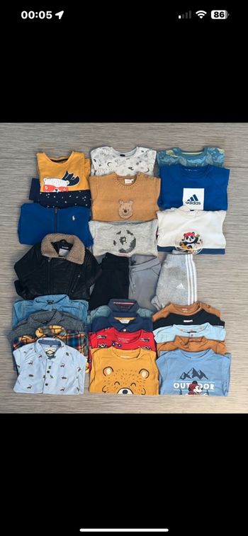 Gros lot de 25 pièces  garçon