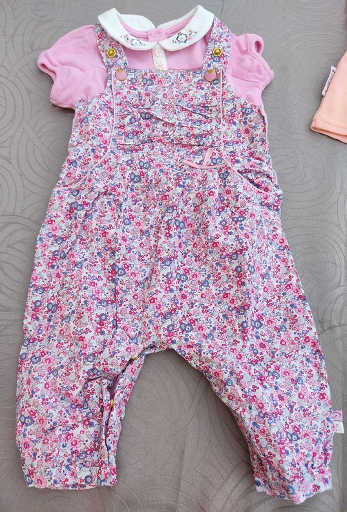 Lot de 2 salopettes 6 mois - photo numéro 11