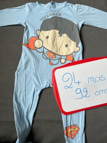 Pyjama léger superman 23 mois