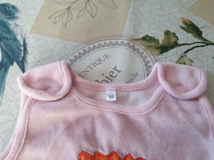 Pyjama sans manche 6 mois. - photo numéro 3