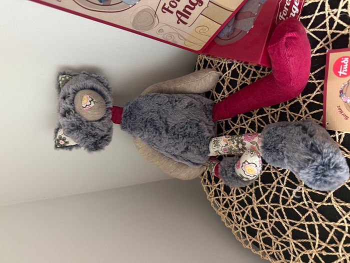 Trudi Hug Chat des Forêts Berlioz 43 Cm Gris - photo numéro 4