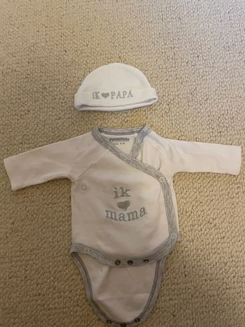 Ensemble body et bonnet