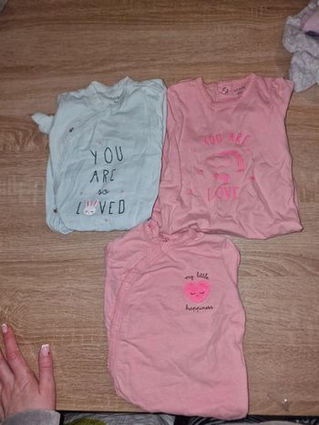 Lot 3 pyjama 6 mois
