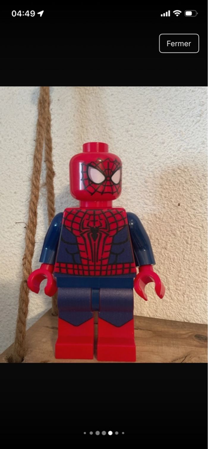Figurine type lego XXL Spiderman - photo numéro 6
