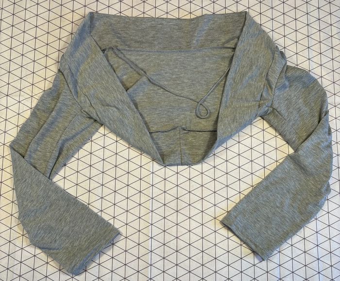 Bolero 14 ans gris chiné