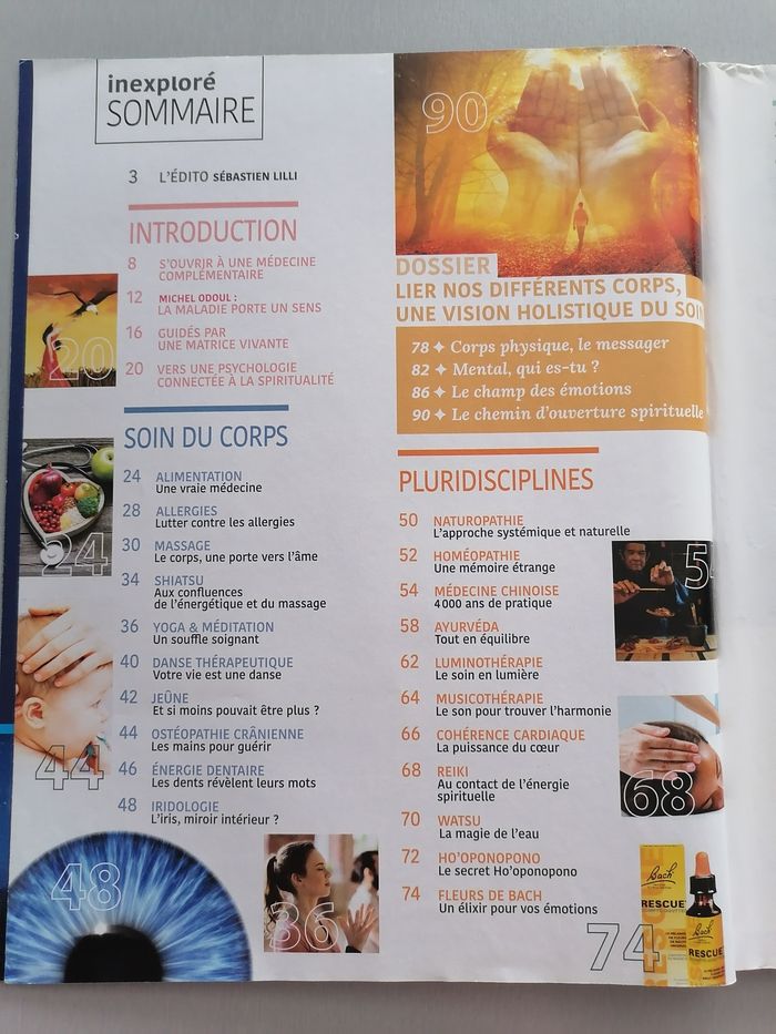 Lot 2 Revues Bien être mentale - Happinez & Inexploré - photo numéro 8