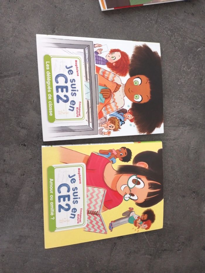 2 livres je suis en ce2