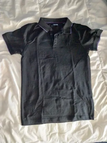 Polo noir Liberto T10A