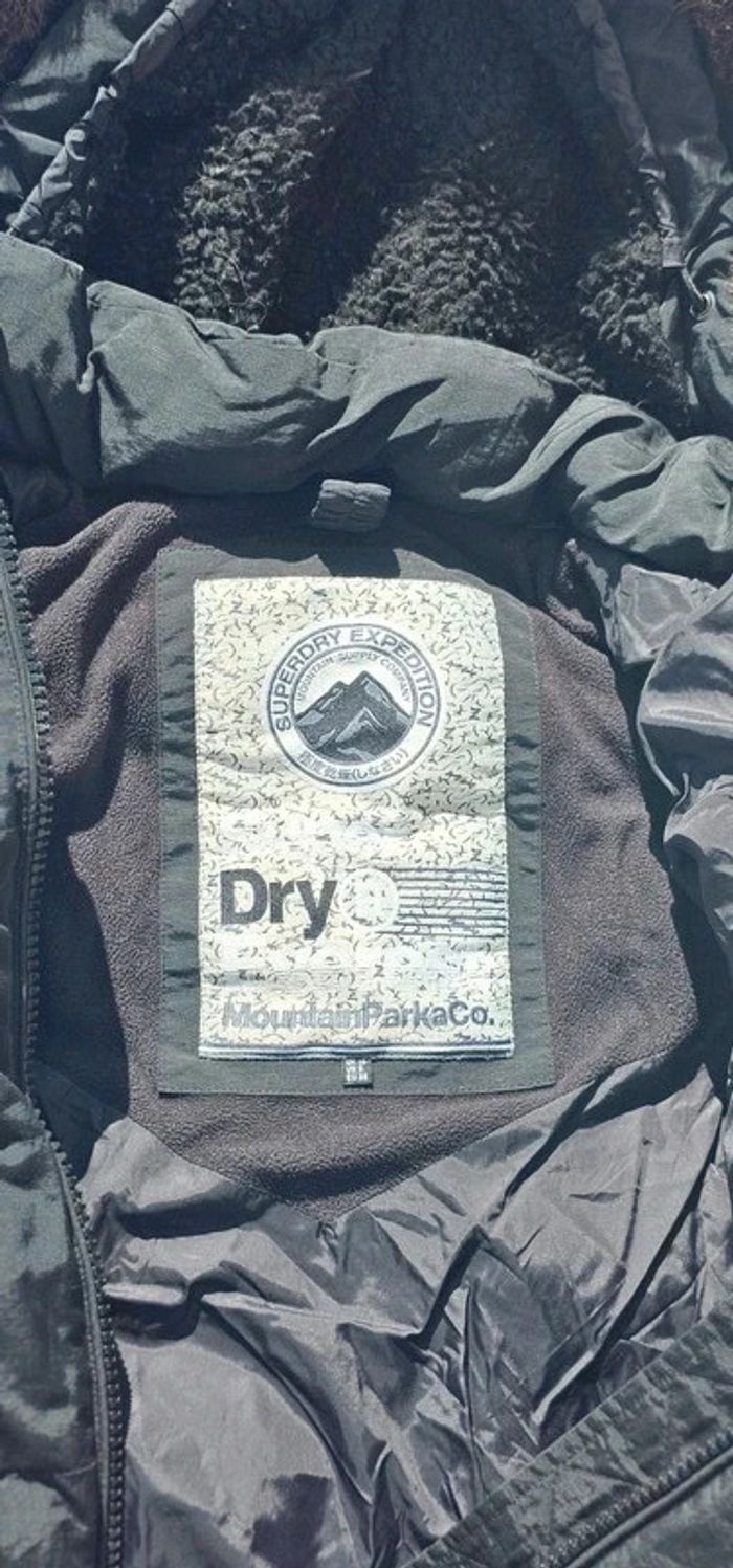 Doudoune Superdry noir taille 38 - photo numéro 7