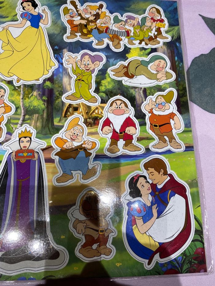 Disney set de magnet blanche neige - photo numéro 3