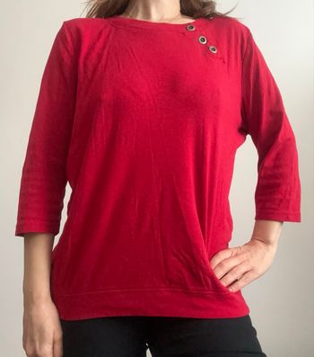 Sweat léger rouge Zamba taille 5