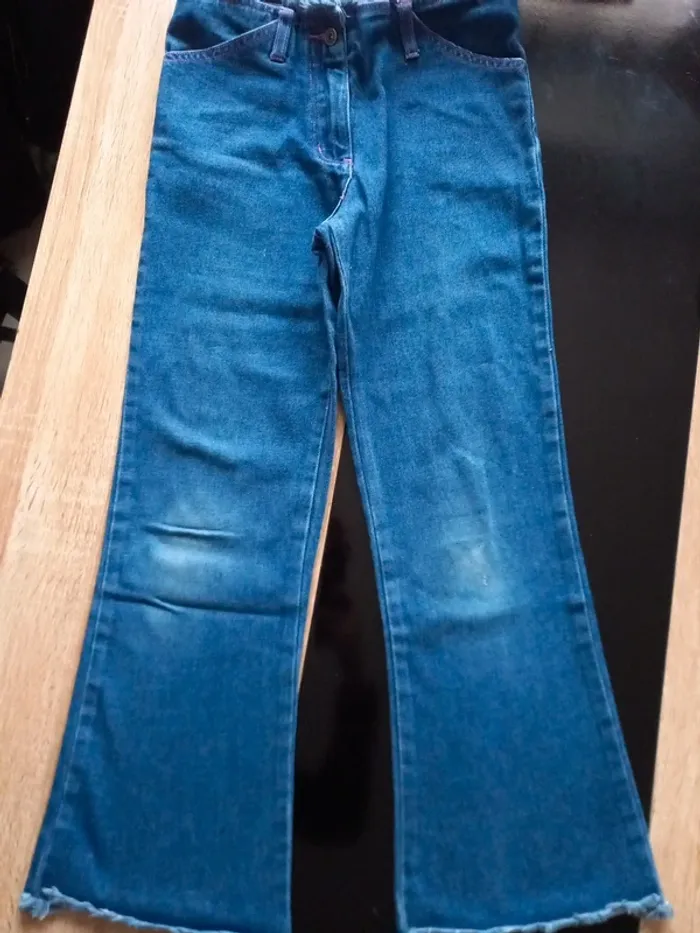 Jeans fille sergent major 10 ans - photo numéro 10