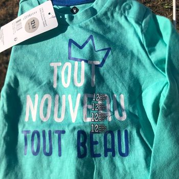 Manches longues 12 mois