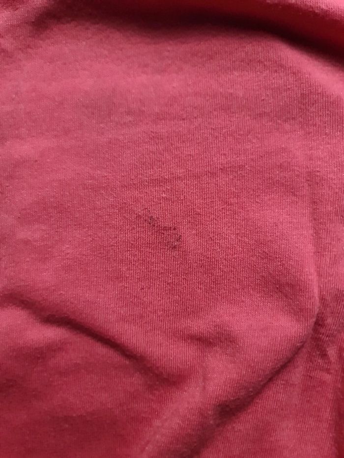 T shirt rouge Manches courtes rouge avec sequins 6Ans - photo numéro 6