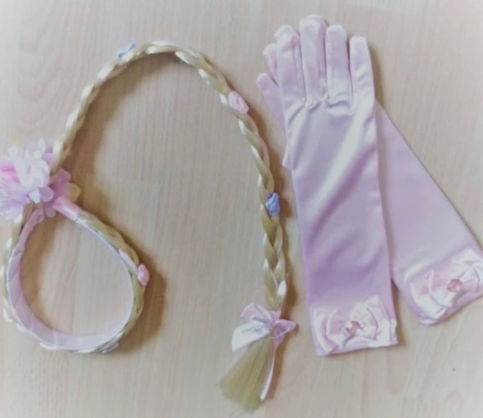 Déguisement Robe Princesse Rose et accessoires 4ans - photo numéro 2