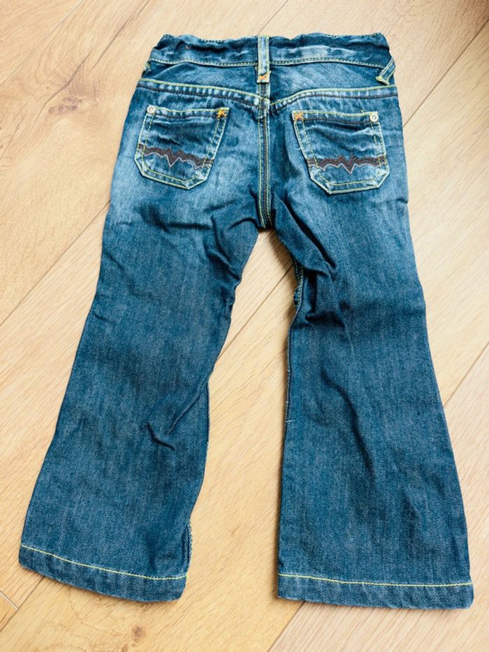 Pantalon en jean Orchestra bleu en 2-3ans - photo numéro 4