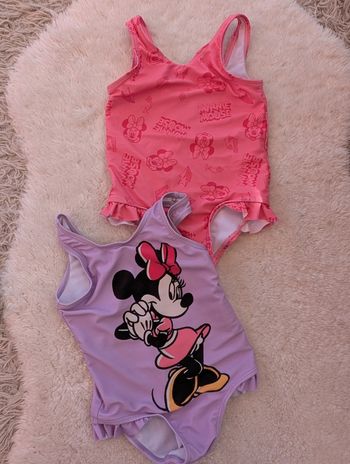 Lot maillot de bain Minnie Disney 12-18 mois